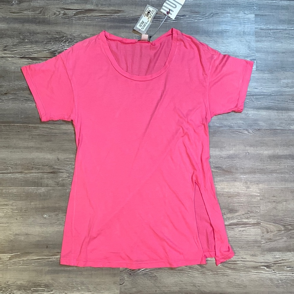 New! So Low Pink Tee Shirt.